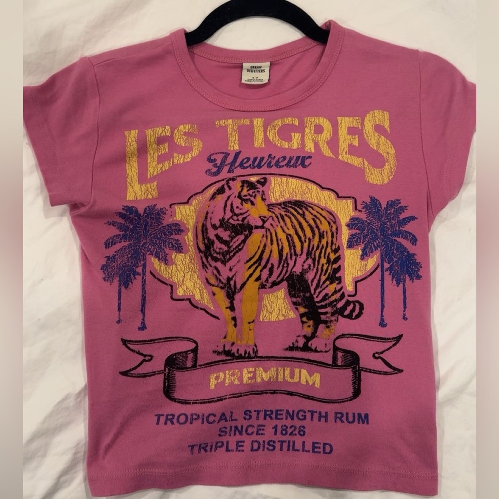 Urban Outfitters Vibrant Pink Tee